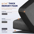 FEATOL Anti Fatigue Mat for Standing Desk & Kitchen Floor, 9/10 Extra Thick - Image 5