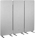 VIVO Gray Freestanding 72 x 66 in Privacy Panel, PP-3-T072G by VIVO