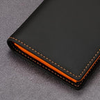 HISCOW Full Grain Leather Business Card Holder Case - Image 7