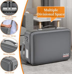 DocSafe Fireproof Document Box Hard Case with Lock ＆ Accordion File Folder - Image 4
