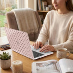 DONGKE Case for MacBook Pro 13 Inch (2026-2020 Models A2338 M2 M1/A2251/A2289), Chalk Pink Polka Dots Hard Shell Case with Keyboard Protector, Compatible with Retina Display and Touch Bar - Image 5