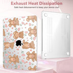 May Chen for M5 MacBook Air 13.6 Inch Case 2026 2025 2024-2022 Release M5 A3449 M4 A3240 M3 A3113 M2 A2681, Plastic Hard Shell Case for MacBook Air 13.6" with Retina Display, Cute Teddy Bear - Image 5
