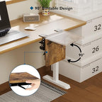 BONTEC Ergonomic Desk Extender Tray, 9.5"x9.1" Table Mount Arm Wrist Rest Shelf, 90° Foldable Elbow Support, Clamp on Computer Arm Rest for Desk, Office & Home Use, Durable & Easy to Install - Image 3