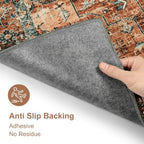Anidaroel Office Chair Mat for Hardwood Floor/Tile Floor, 48"x60" Desk Chair Mat for Hard Floors, Under Desk Rug Protector for Rolling Computer Gaming Chairs, Anti Slip Machine Wash Low Pile Carpet - Image 6