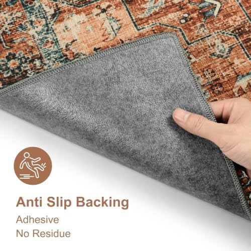 Anidaroel Office Chair Mat for Hardwood Floor/Tile Floor, 48"x60" Desk Chair Mat for Hard Floors, Under Desk Rug Protector for Rolling Computer Gaming Chairs, Anti Slip Machine Wash Low Pile Carpet - Image 6