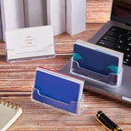 Thenshop 64 Pack Business Card Holder Clear Acrylic Stand, Desktop Style - Image 6