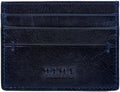 Time Resistance Credit Card Case - Leather Business Card Holder - Italian Handmade Card Organizer by %E2%80%8E