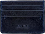 Time Resistance Credit Card Case - Leather Business Card Holder - Italian Handmade Card Organizer by %E2%80%8E