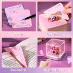 3d Calendar 2027,Hand Tear DIY Art 3d Calendar,Perfect Combination Of Artistic And Practical Design With Lights,Suitable For Note Taking,Decorative Ornaments,Holiday Gifts (Rose Manor) - Image 4