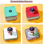 3D Calendar 2027, 3D Creative Time Piece Calendar 2027，Daily Tear-Off Memo Pad with Light, Paper Carving Desktop Decoration, 3D Art Calendar Memo Pad,Unique Holiday Craft Gift - Image 4