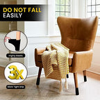 IAMZAY Chair Leg Socks 80 Pcs Black Furniture Leg Covers Floor Protectors - Image 5