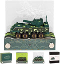 HOTOYMDS3D Calendar 2027,3D Desk Calendar 2027,3D Art Calendar Memo Pad 2027,Armored Vehicles Desktop Decoration,Tear-Away 3D Paper Art Notepad,Christmas Gift,New Year Gift/paper sculpture calendar (Armored Vehicles) by WelcomeHOTOYMDS%EF%BC%81