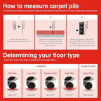 Staples Office Chair Mat with Lip, Low-Pile Carpet, 48" x 36" - Image 5