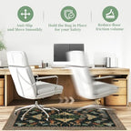 Office Chair Mat for Hardwood Floor & Tile Floor,36"x48"-Colorful Insects - Image 5