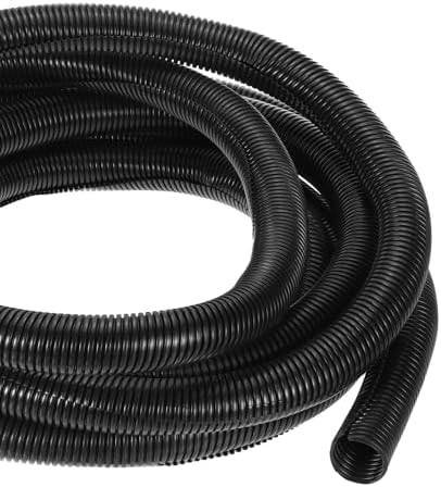 DMiotech 25ft Wire Loom Split Tubing 1 1/2 Inch(38 mm) ID Black by DMiotech