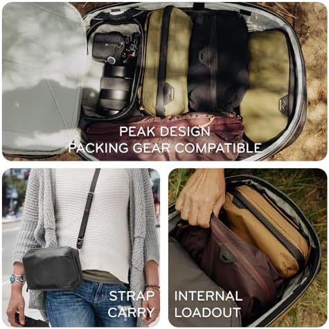 Peak Design Tech Pouch, Kelp, Electronics Organizer for Travel or Everyday Carry, Origami-Style Storage, Cable Pass-Through, Weatherproof Recycled Nylon, Gear Carry Bag for Men and Women - Image 3