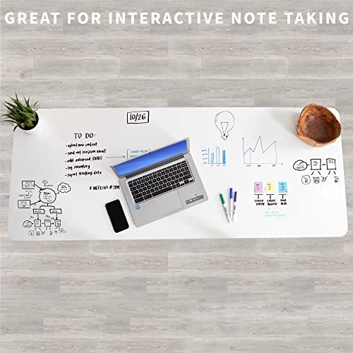 VIVO White Dry Erase 60 x 24 inch Solid Table Top, DESK-TOP6WE - Image 4