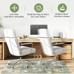Office Chair Mat for Hardwood Floor & Tile Floor,36"X 48"-Abstract Green - Image 5
