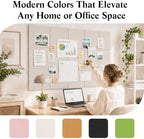 48" x 36" Decorative Bulletin Boards, Large Cork Board Alternative - Image 4