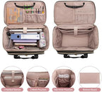 Rolling Teacher Bag with Wheels, Teacher Tote Bag Fits 15.6" Laptop - Image 2