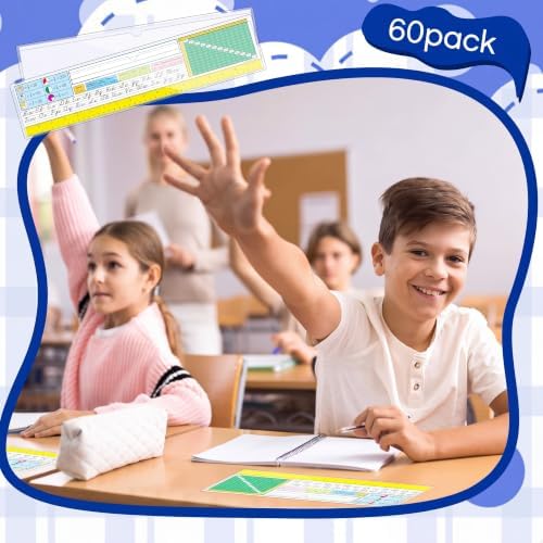 Chinco 60 Pcs Self Adhesive Clear Index Card Pockets,18 x 4 Inches - Image 3
