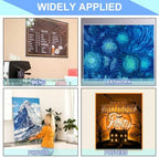 Sherr 50 Pcs Rigid Poster Protectors 24 x 36 Inch, Clear PVC Sleeves - Image 6