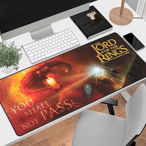 SUBSONIC The Lord of the Rings Mouse Pad XXL 35x15 in Desk Mat Extra Large - Image 2