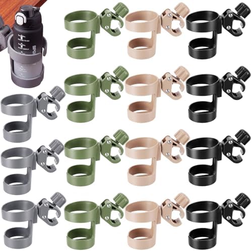 Novabright 16 Pack Desk Clamp Water Bottle Holder 360° Rotatable Classroom by Unknown