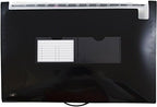 JAM PAPER Accordion Folders - 13 Pocket Plastic Expanding File - Legal Size - 10 x 15 - Black - 2/Pack - Image 3