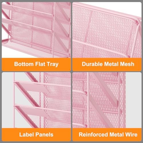 Kuntine.B Wall File Organizer Office Hanging Magazine Holder Wall File Organizer for Office Home - Image 5