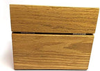 Lehman's Wooden Recipe Box Holds 300 3" x 5" Recipe Cards in Handcrafted Oak Wood Box - Image 4