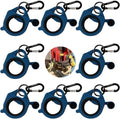 Zip Tie Holder Cable Tie Holder Heavy-Duty Colored Upgraded for Tool Belt Electrician Tool Tradie Bits Organized Strong Efficient Storage Reusable Portable 8 Pack (Blue) by CanaaninOrganizeItAll