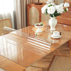 OstepDecor 30 x 50 in Clear Table Protector 1.5mm Thick Plastic Table Cover - Image 2