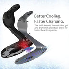 3 in 1 Charging Station for Apple Devices,Mag-Safe Charger Stand Fast Charging,Wireless Charger for iPhone 16/15/14/13/12 Series,& AirPods,& iWatch(USB-C Charger Included) - Image 6