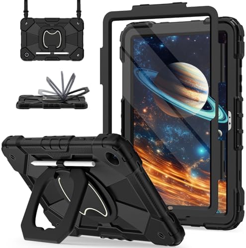 Scnioy Case for Samsung Galaxy Tab A11+ Plus / A9+ 11 Inch 2025/2023, Black by Scnioy