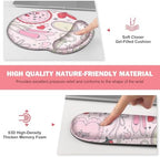 Gaming Mouse Pad, 4in1 XXL Mousepad Large Desk Mat, Cute Desk Pad Protector - Image 4