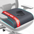 Seat Cushion, Office Chair Cushion, Chair Pad, Large, Gray, Large by Unknown