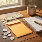 JAM PAPER #5.5 Coin Business Envelopes with Peel and Seal Closure - 3 1/8 x 5 1/2 - Brown Kraft Manila - Bulk 250/Box - Image 6