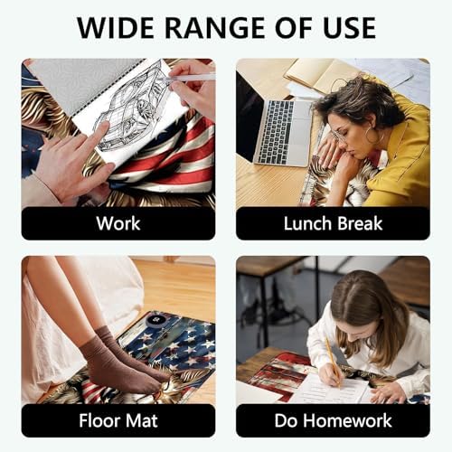 Heated Mouse Pad with 3 Levels Heated,Flag Cute Cat - Image 7