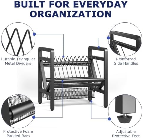 Vertical Laptop Stand, Laptop Storage Rack - Image 4