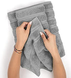 American Soft Linen 100% Cotton Luxury Turkish Towels, 4 PC Bath Towel Set - Image 5