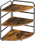 IBUYKE Corner Shelf,Wood Kitchen Spice Organizer,Brown TWJ002H by IBUYKE