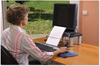 3M DH630 In-Line Document Holder, 14"x5-1/2"x9-1/2", Clear/Black - Image 7