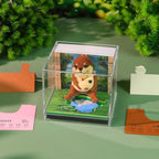 3D Calendar 2027, Desk Time Piece Calendar 2027,Tear-Away 3D Paper Art Notepad w LED Lights,Creative 3D Memo Artsy Pad Calendars, DIY Paper Carving Gift (Sea Otter) - Image 4