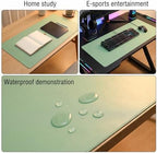 Single-Sided PU Leather Desk Pad (20"x40", Green) - Non-Slip Large Mouse Pad & Desk Mat for Office, Home - Waterproof, Easy to Clean, Durable Surface - Image 6