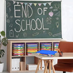 Tinlade 6 Pack Classroom Clear Paper Storage Bins with Lids, Rainbow - Image 4