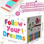 Honoson 24 Pcs Inspirational Privacy Folders for Students - Image 2
