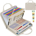 Tamfile Accordion File Organizer, Fireproof Expanding File Folder, Beige by Tamfile