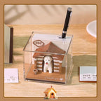 3D Calendar 2027,Time Piece Calendar 2027,Cute Dog 3D Art Notepad Calendars,3D Memo Pad,Tear Away Calendars,Christmas Gift,New Year Gift (Adorable dog house) - Image 5