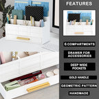 Desk Organizer with Drawer, Countertop Bill Mail Organizer and File Storage - Image 6